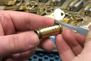 rekeing main door lock