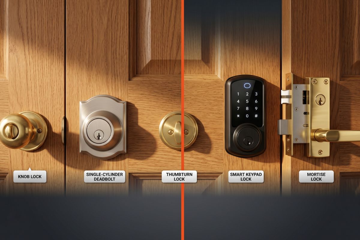 Types of door locks